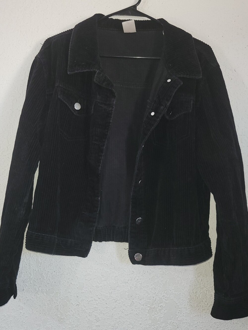 Black Corduroy Jacket - Women